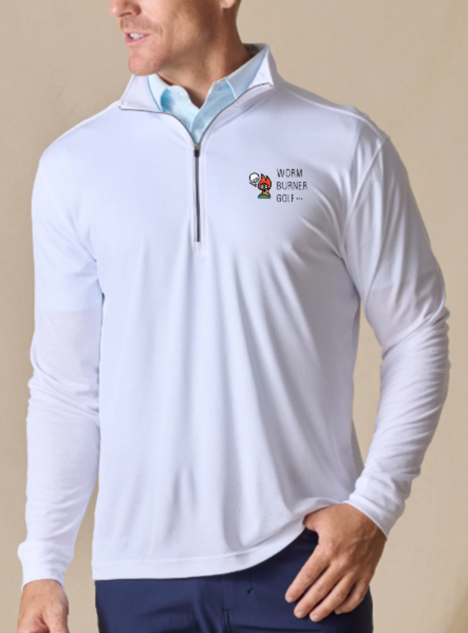 Straight Down Quarter Zip
